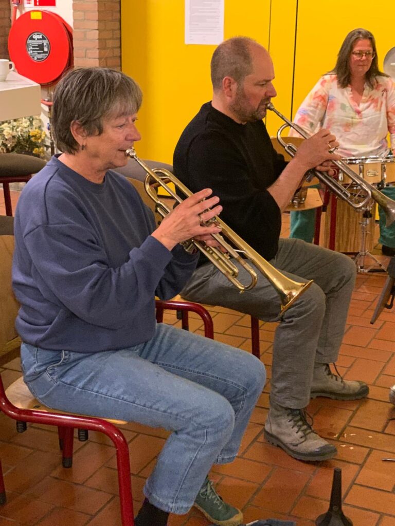 De Broodwinkel - blaasorkest - trompetten